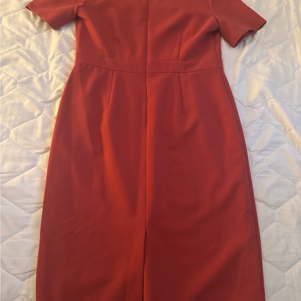 Ann Taylor Rust Midi Dress